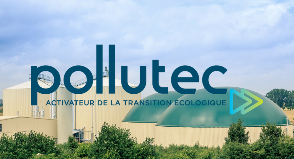 Graphic - Banner for Pollutec's press release about their event's 5 novelties in 2023.