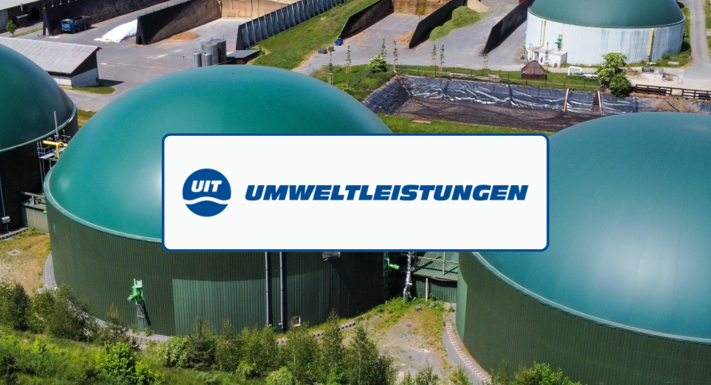 Graphic - Banner for UIT's article about biogas feedstock.