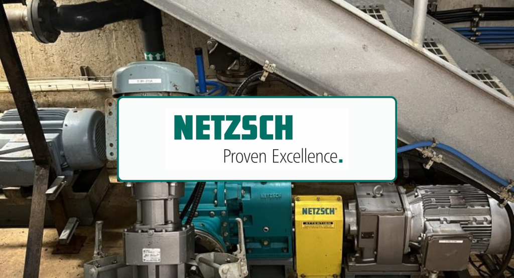 Visuel - Bannière de l'article de NETZSCH à propos de leur séltection de pompes pour les installations de biogaz.