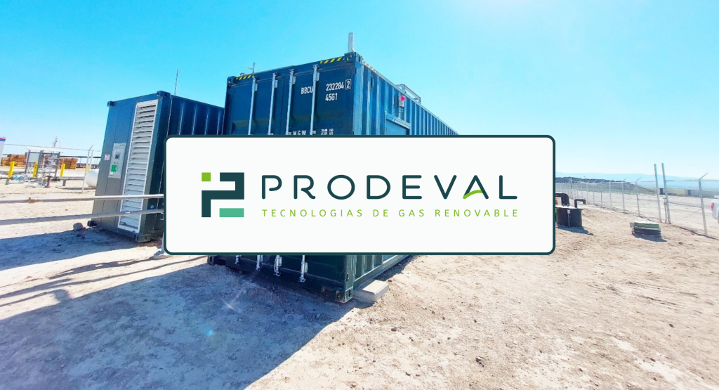 Banner for Prodeval's article about their biogas upgrading technology.