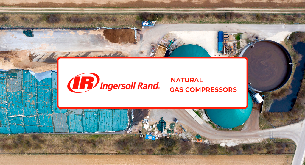 Graphic for Ingersoll Rand article on natural gas compressors.