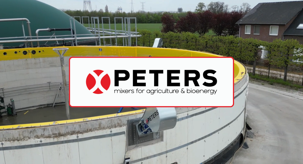 Graphic - Banner for Peters Mixer's article about their paddle mixers technology in Benelux and Belgium.