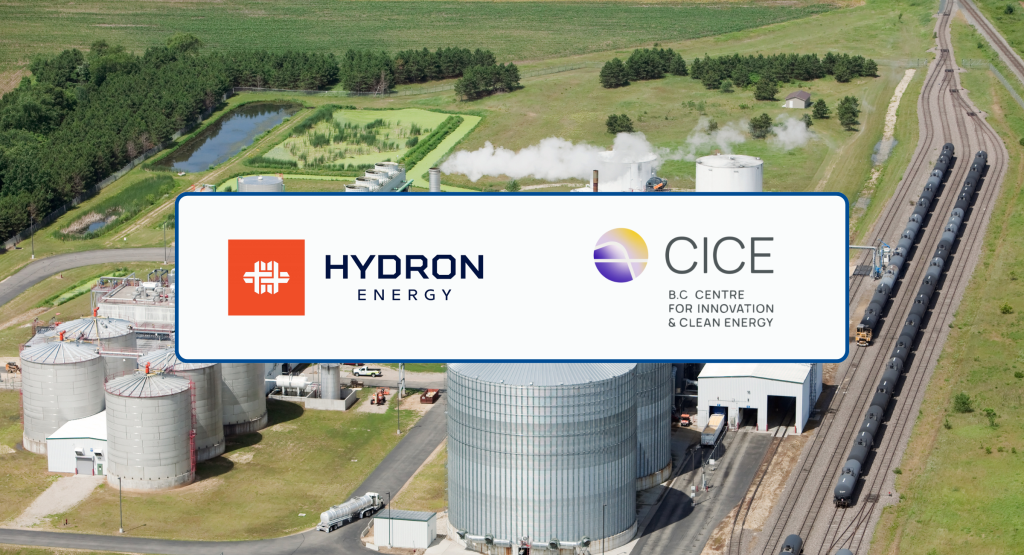 Graphic - Banner for CICE and Hydron's press release about their first call for innovation funding.