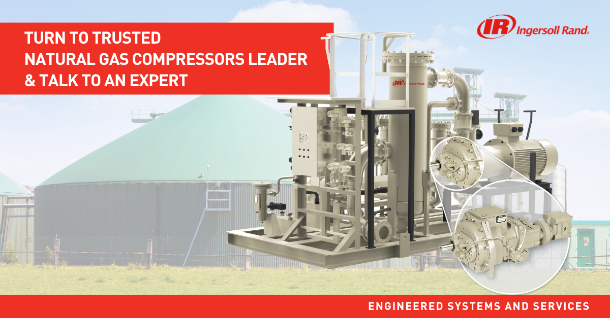 Visual - Ingersoll Rand's compressor.