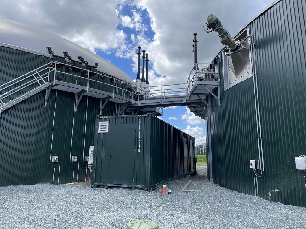 Visual - An anaerobic digester from PlanET Biogas.