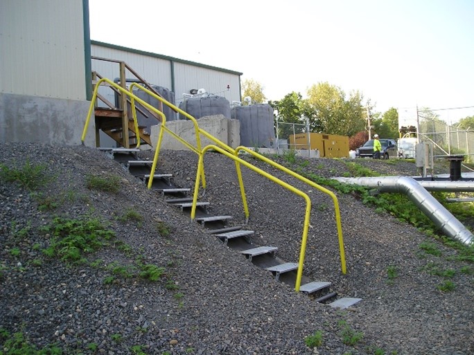 Visual - Safety stairs from IEC.