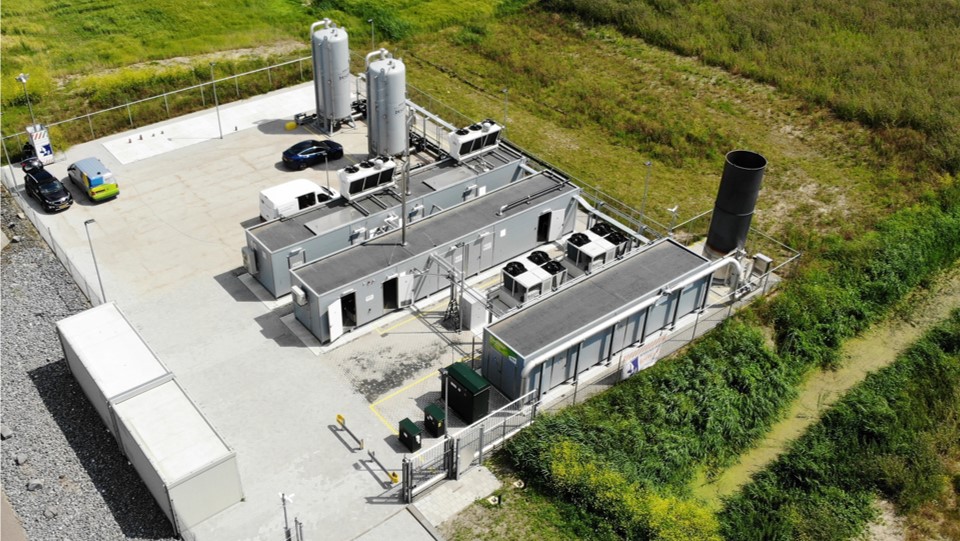 Visual - A DMT Clear Gas Solutions' biogas plant.