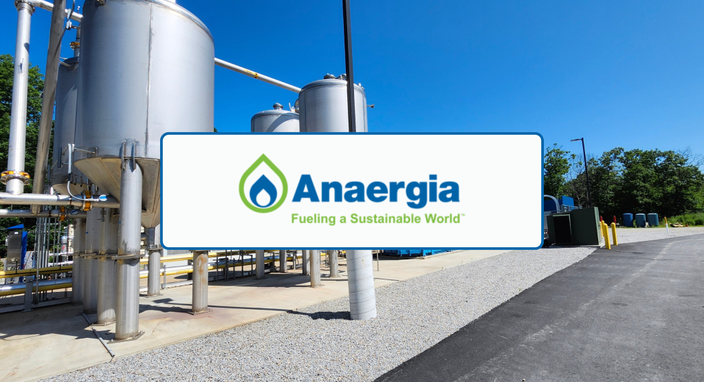 Graphic - Banner for Anaergia's article about their contribution to Rhode Island's Bioenergy Facility.