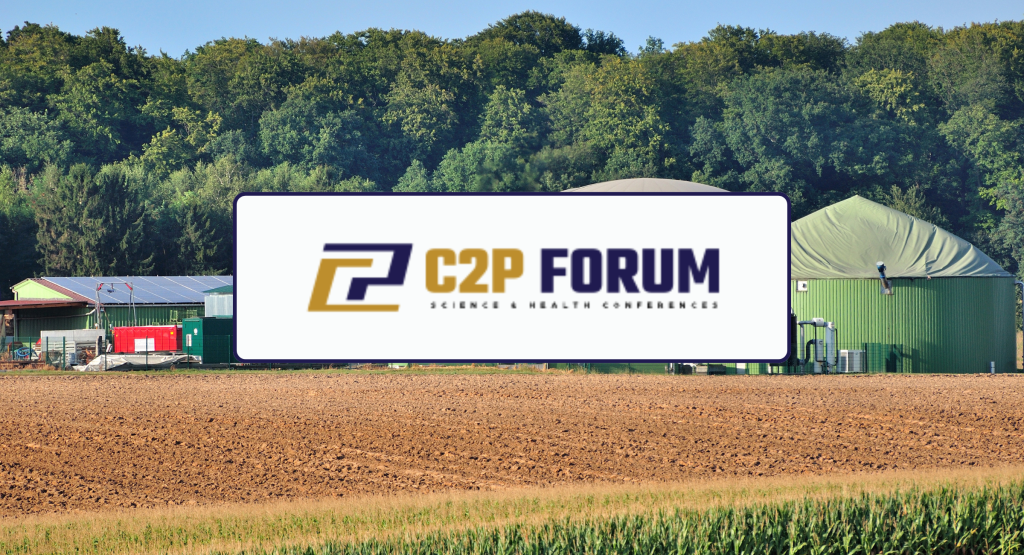 Graphic - Banner for CP2 Forum's press release about their event in collaboration with BiogasWorld Inc.