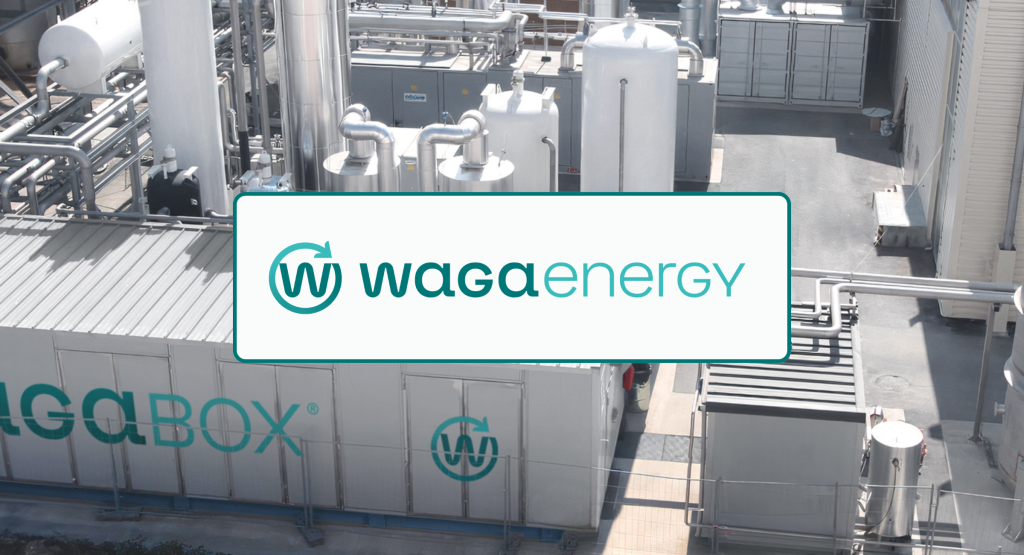 Graphic - Visual for Waga Energy's press release.