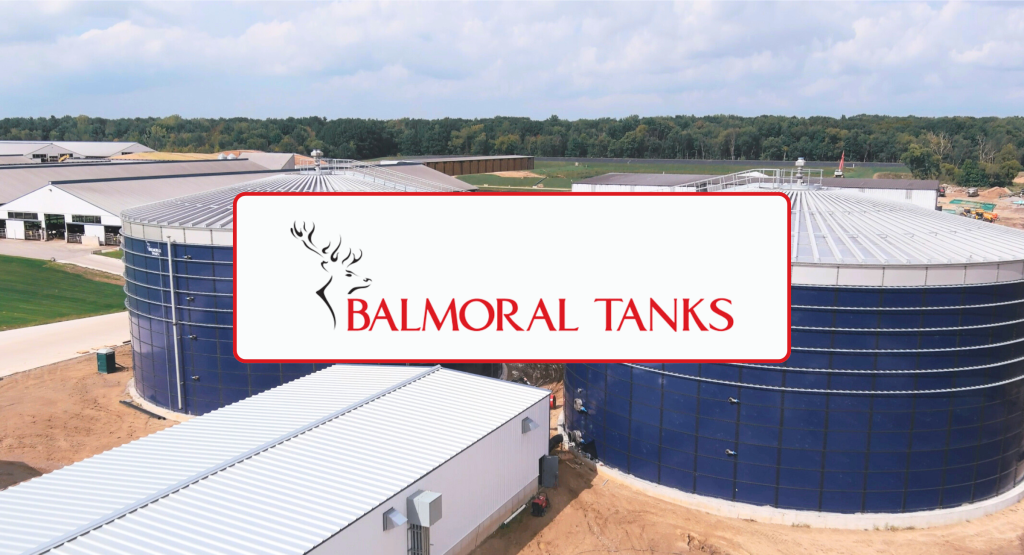 Hraphic - Banner for Balmoral Tanks' article about their anaerobic digesters.