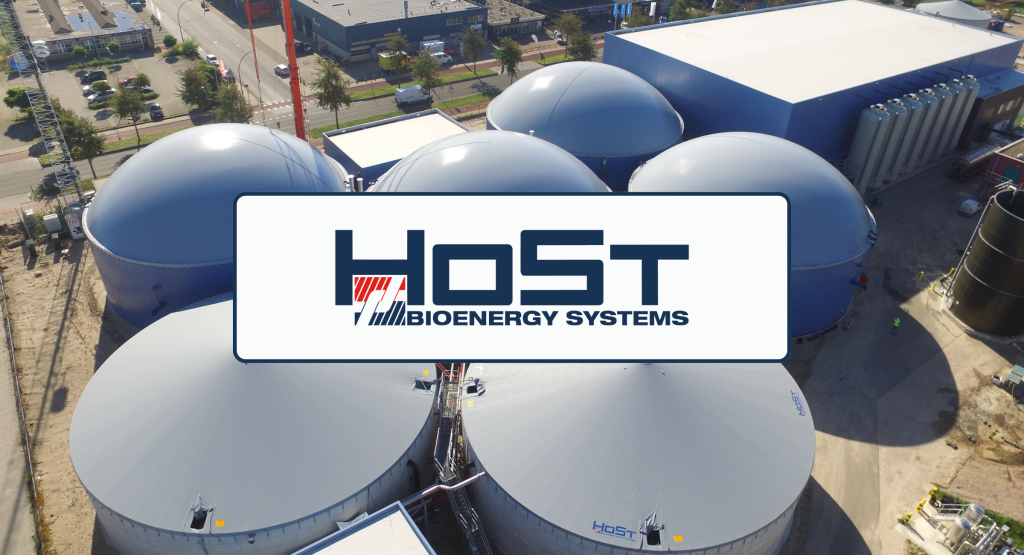 Graphic - Banner for HoSt Group's article about their biogas systems.