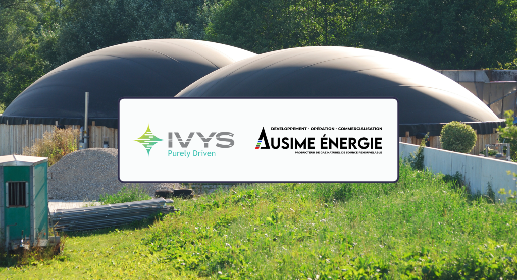 Graphic - Banner for Ivys and Ausime's press release about their new partnership.