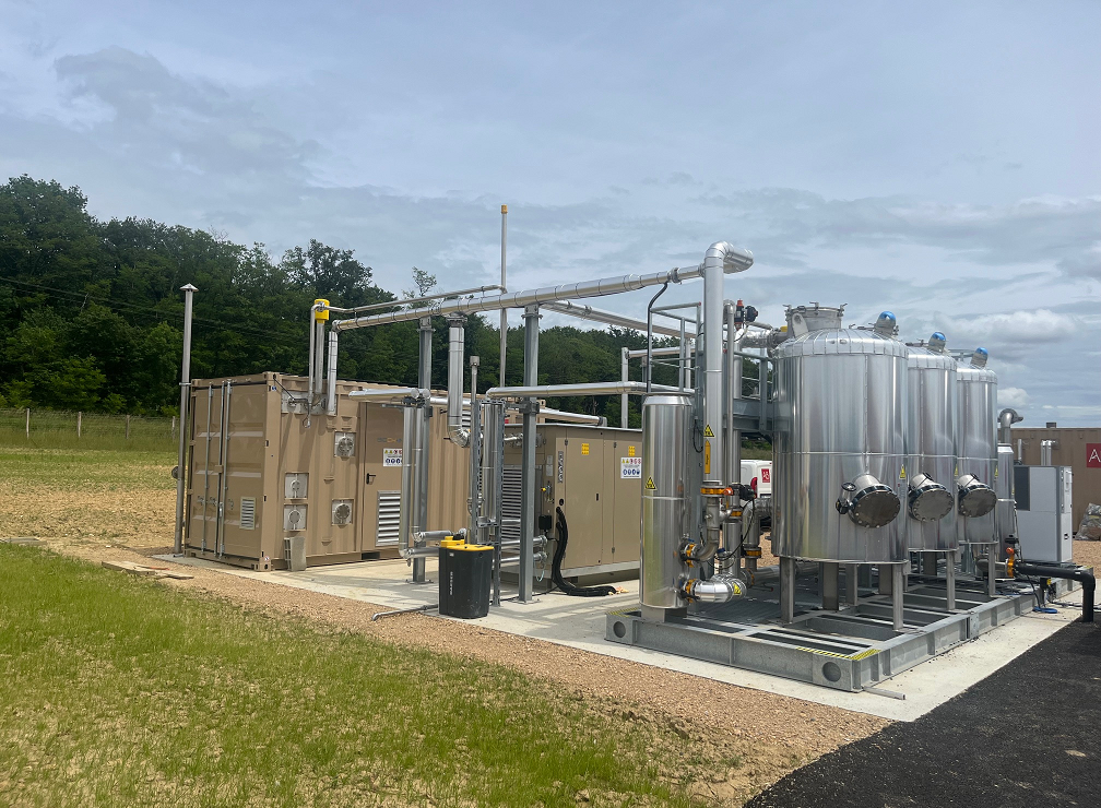 Picture - AB Gruppo's biogas tank.
