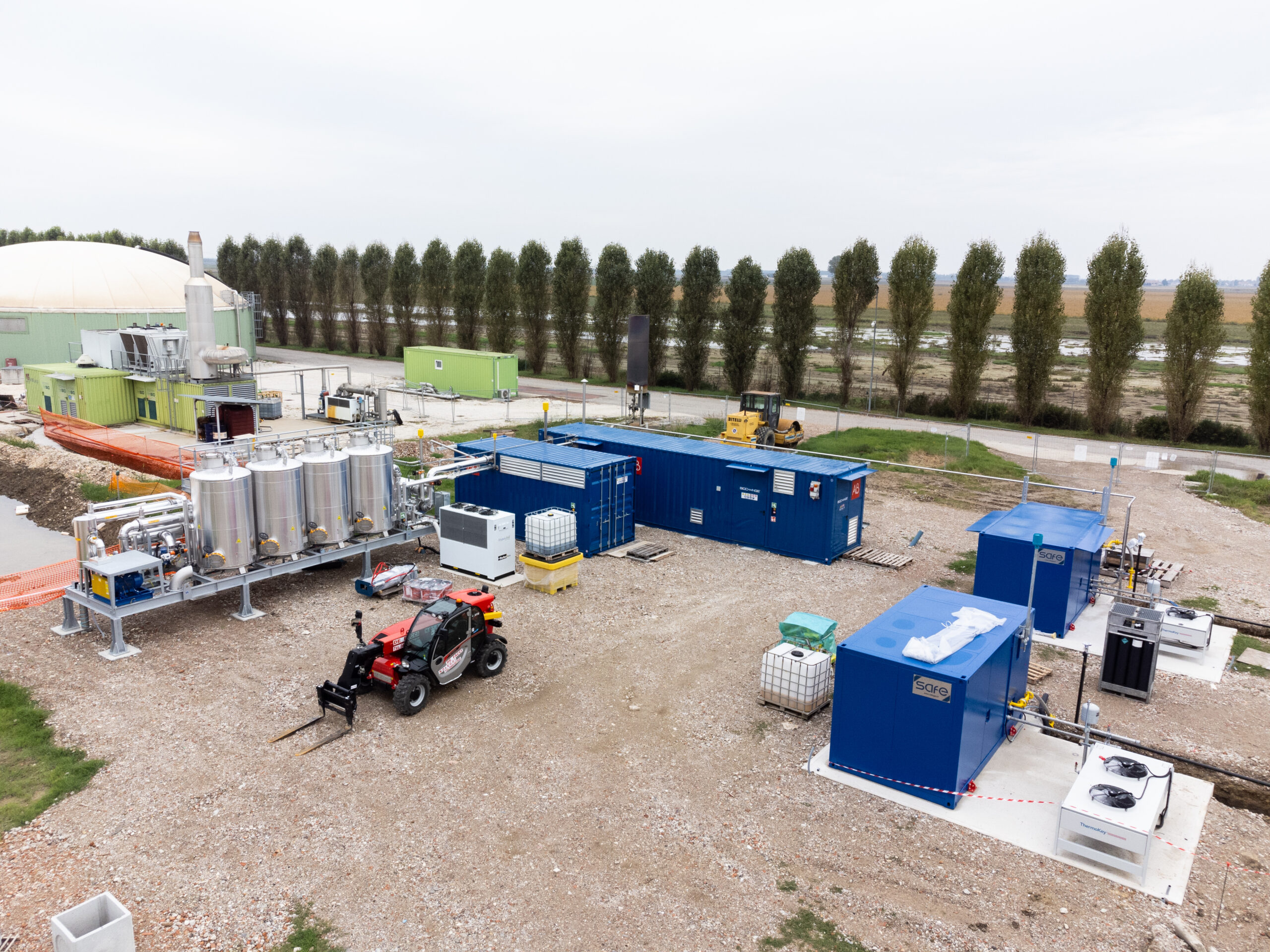 Picture - AB Energy's Gazzo Veronese biogas plant.