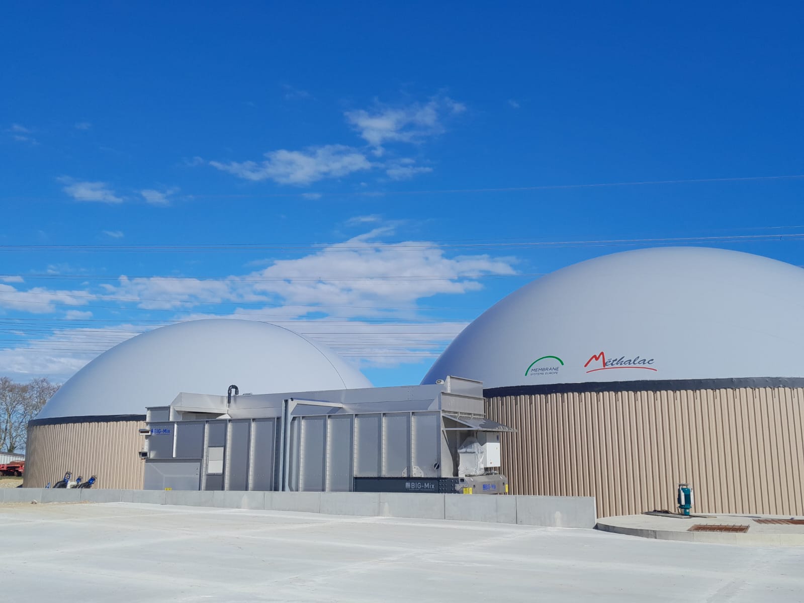 Picture - Methalac's biogas plants.