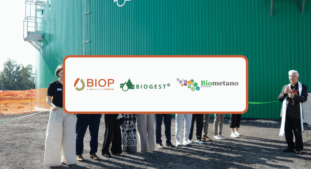 Picture - BIOP Green Gas's banner for press release.