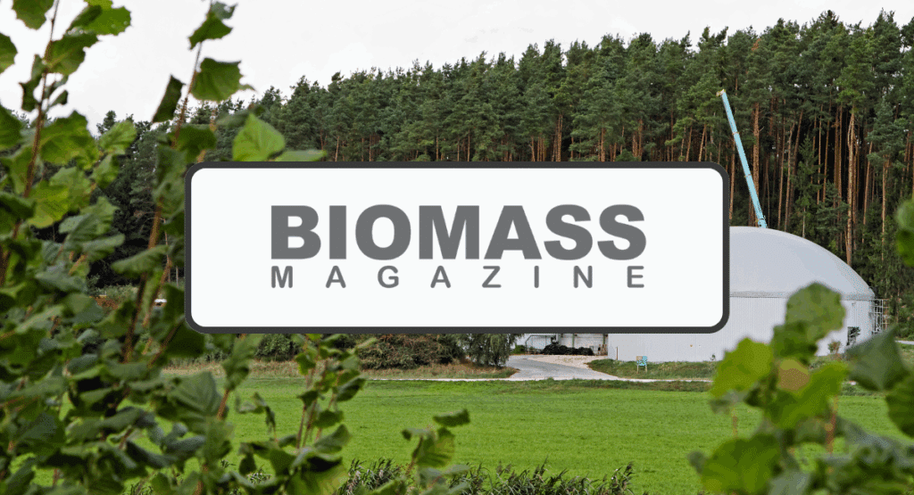 Picture - Banner for Biomass Magazine's press release for their event.