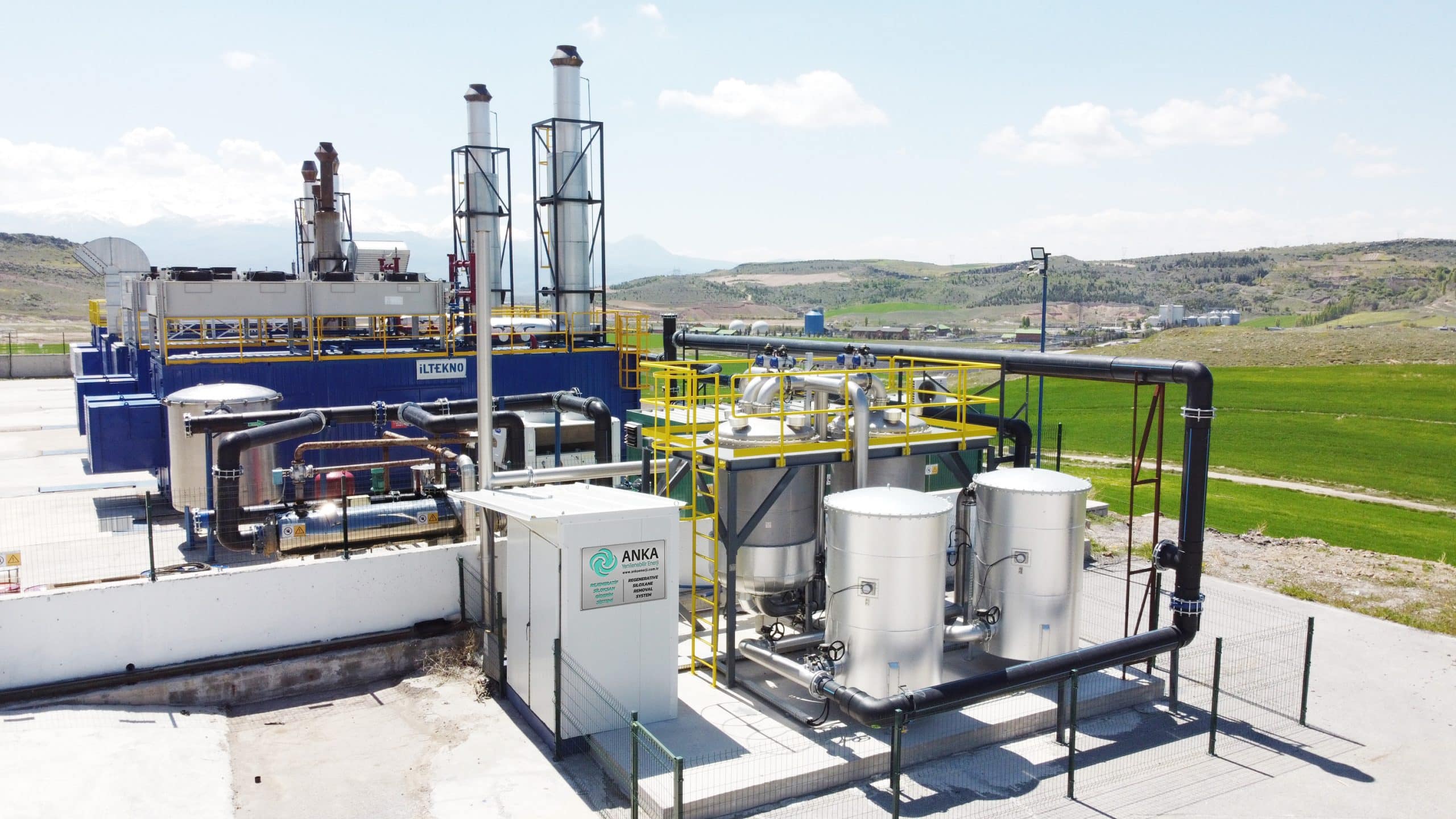 Picture - Anka Enerji's VOC removal system.