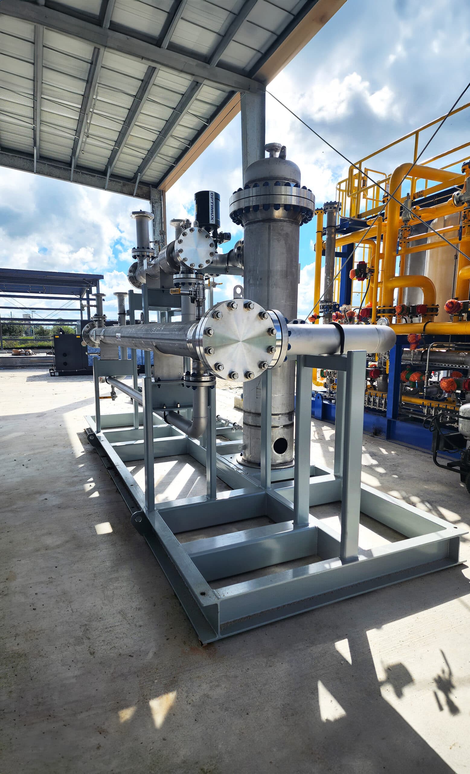 Picture - Landfill gas-to-RNG facility.